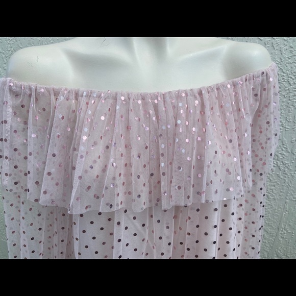 INC international concept pink and muave top - Picture 2 of 4